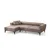 ATELIER DEL SOFA Ugaona garnitura Hamlet Left Light Brown