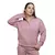 GymBeam Ženska dukserica Agile 1/2 Zip Woodrose