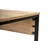 Nordure Radni sto 240x74x60?cm Bež-Crni