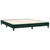 Vidaxl Box spring postelja z vzmetnico temno zelena 160x200 cm žamet