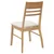 Trpezarijske stolice 2 pcs Prirodna 43 x 54 x 89 cm