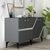 HANAH HOME Komoda Iris Anthracite Silver
