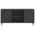 TV ormar Crna 102 x 34,5 x 50 cm Konstruirano drvo