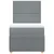 Vidaxl Box spring postelja z vzmetnico svetlo siva 80x200 cm blago