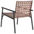 Vrtna stolica 2 pcs Smeđa 78 x 55,5 x 75,5 cm poliratan