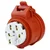 Mennekes CEE POWER INDUSTRIJSKA VTIČNICA 16A 5P 400V IP44 DVA ELEMENTA