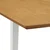 Vidaxl Raztegljiva jedilna miza MDF (80-120)x80x74 cm