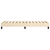 vidaXL Box spring posteljni okvir krem 100x200 cm blago