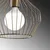Opviq Luster Vazo-2927, 116cm 25x25 cm, Zlatne boje