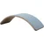 HANAH HOME Drvena balans daska Wavy Board Natural Blue