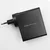 Qoltec GaN POWER PRO polnilnik 130W, 2xUSB-C, 2xUSB, črn