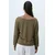 Trend Alacati Stili Ženska bluza Alc-X14393, Maslinasta