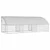 Kavez za piliće 3 pcs Srebrno 600 x 200 x 200 cm Cinkani čelik