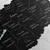 Slika stilski črni zemljevid Madžarske - 90x60
