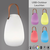 Bela/rjava LED namizna svetilka (višina 26 cm) Ruby – Fischer & Honsel