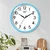 Compas Zidni sat C2855, 26 cm, Plavi