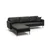 Atelier del Sofa Ugaona garnitura Reya Tamnosiva
