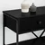 Konzolna stolica Crni hrast 100 x 34,5 x 75 cm boja drva