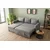 ATELIER DEL SOFA Ugaona sofa-krevet Kado Light Grey