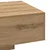 Stolić za kavu boja hrasta 100 x 49,5 x 31 cm konstruirano drvo