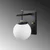 Opviq Zidna lampa E14 Max 40W
