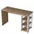 Hanah Home Radni sto HA125-3428, 160x161,8x45 cm, Orah-beli
