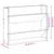 Ormar za cipele Crni hrast 82 x 18 x 60 cm Konstruirano drvo