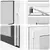 Prozor za podrum RISOR 90 x 50 cm PVC i staklo Antracit