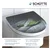 WC deska Schütte RAINDROP Duroplast HG, Soft Close