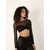 Jaded Rose Ženski top Ida, Crni