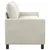 vidaXL Kavč Krem 196 x 81 x 87,5 cm Žamet