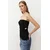 Trendyol Milla Ženska bluza Tprss24Bz00034, Crna
