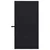 Sportski Ručnici 2 pcs Crna 100 x 50 cm Poliester i poliamid