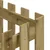 Vrtna sadilica s izgledom ograde 40x40x40 cm od borovine
