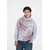 Ed Hardy Majica Battle Dragon siva/rdeča