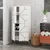 Lessentiel Maison Komoda Dune 62,6x136x35,6cm Bela