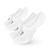 GymBeam Čarape No-Show 2Pack White L