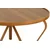 Hanah Home klub sto Spring 100, 100 cm, orah