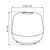 LED prigušiva stona lampa SAMBA LED/1,2W/5V USB 1200 mAh IP44 crna