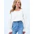 Trend Alacati Stili Ženska bluza Alc-X14436, Bela