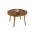 Hanah Home klub sto Polen 80, 80 cm, orah
