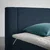 Boxspring Krevet Palace 180/200 cm , tamnoplava