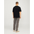 JACK & JONES Majica JJELegacy  pegasto siva / črna / bela