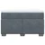 Vidaxl Box spring postelja z vzmetnico temno siv 120x190 cm žamet