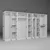 HANAH HOME Ormar beli Kardelen 1600 109