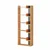 HANAH HOME Polica za knjige Palermo Natural Anthracite
