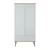 quax® dvodelna omara flow white & oak