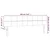 Vidaxl LED posteljno vzglavje temno modro 180x5x78/88 cm žamet