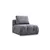 Atelier del Sofa Ugaona garnitura Amaris, 290x200 cm, Siva