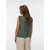 VERO MODA Bluza VMALBA temno zelena